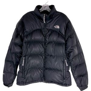 THE NORTH FACE Retro 1996 Black Nuptse 700 Down Puffer Jacket Coat Women's XL